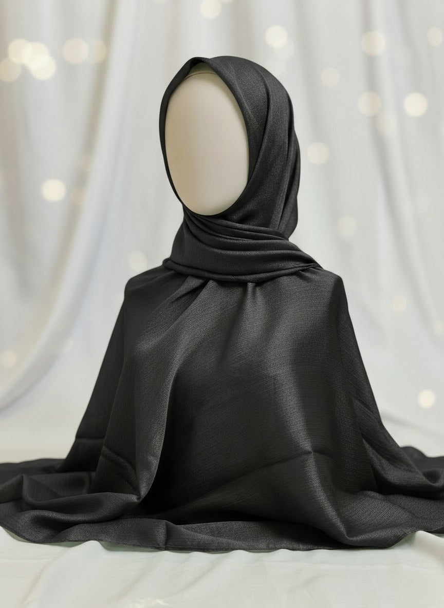 Crinkle Silk Hijab,
