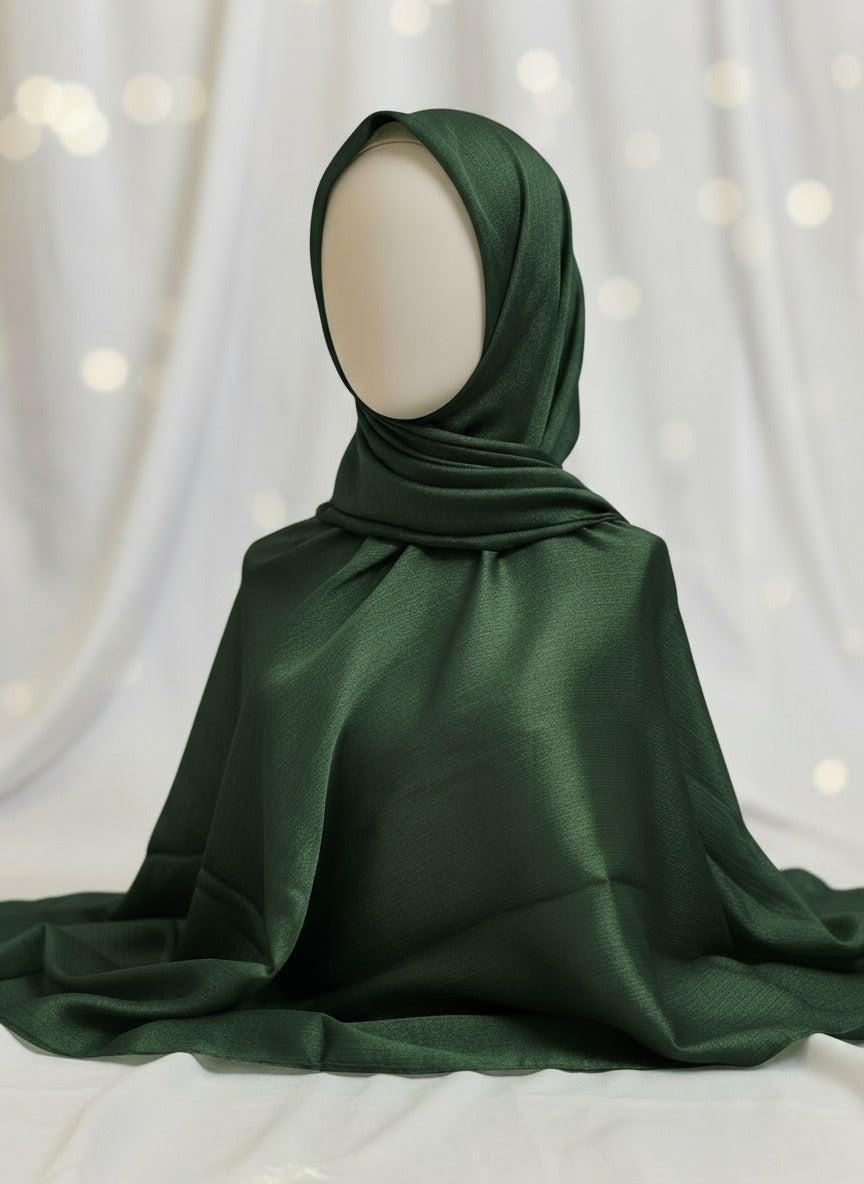 Crinkle Silk Hijab,