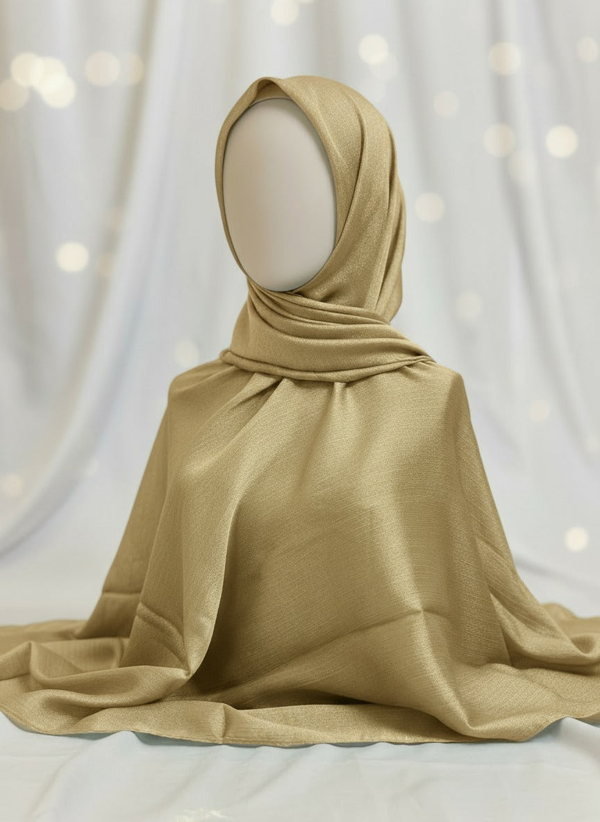 Crinkle Silk Hijab,