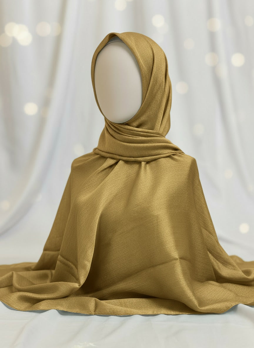 Crinkle Silk Hijab,