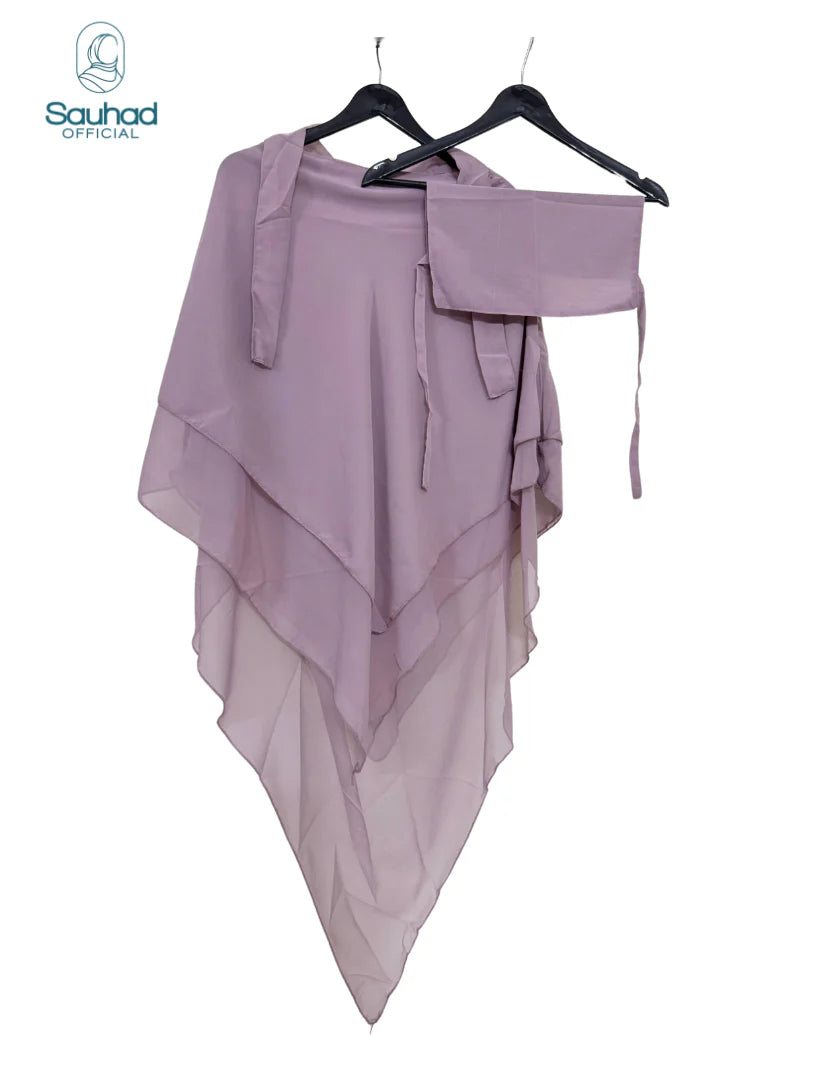 3-Layer Khimar Hijab
