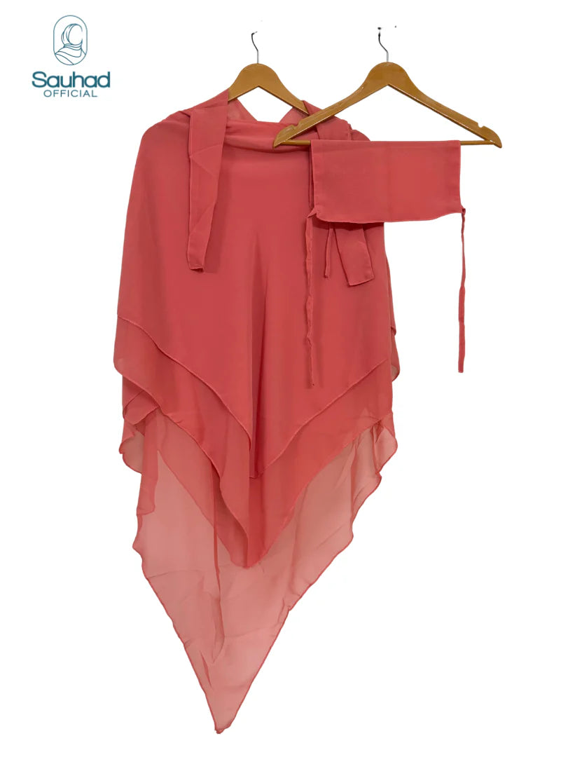 3-Layer Khimar Hijab