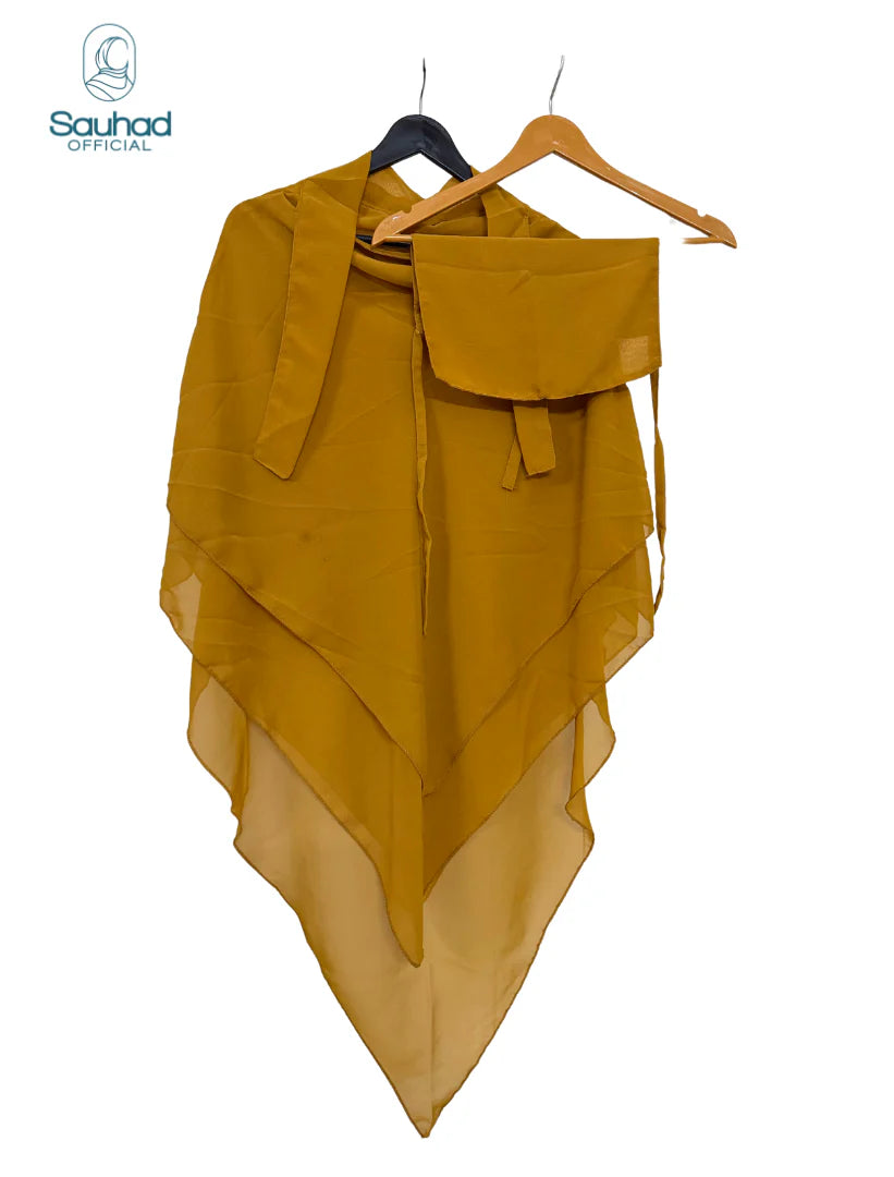 3-Layer Khimar Hijab