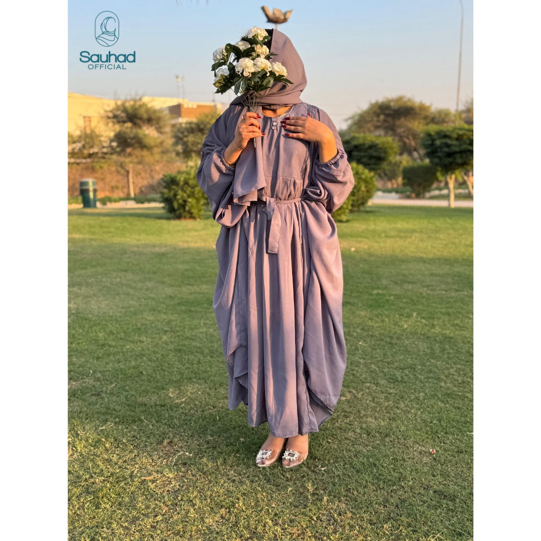 Caftan Abaya - Light Purple