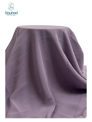 Georgette Chiffon Scarf - Light Purple