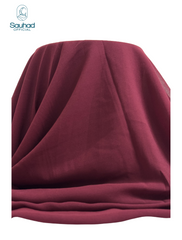 Georgette Chiffon Scarf - Maroon