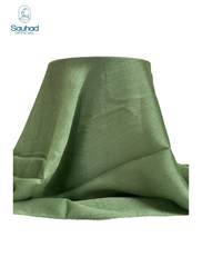 Banarsi Crinkle Silk HIjab - Green