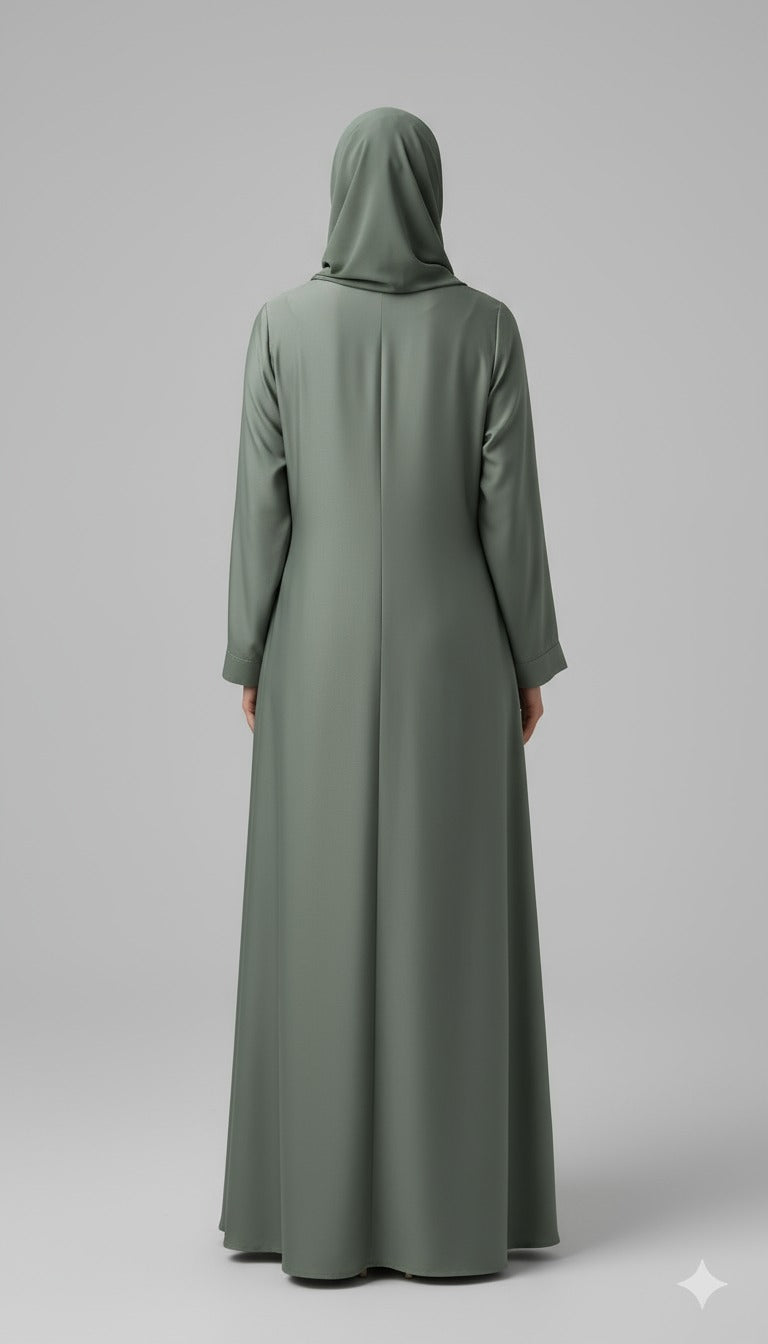 High Neck Abaya