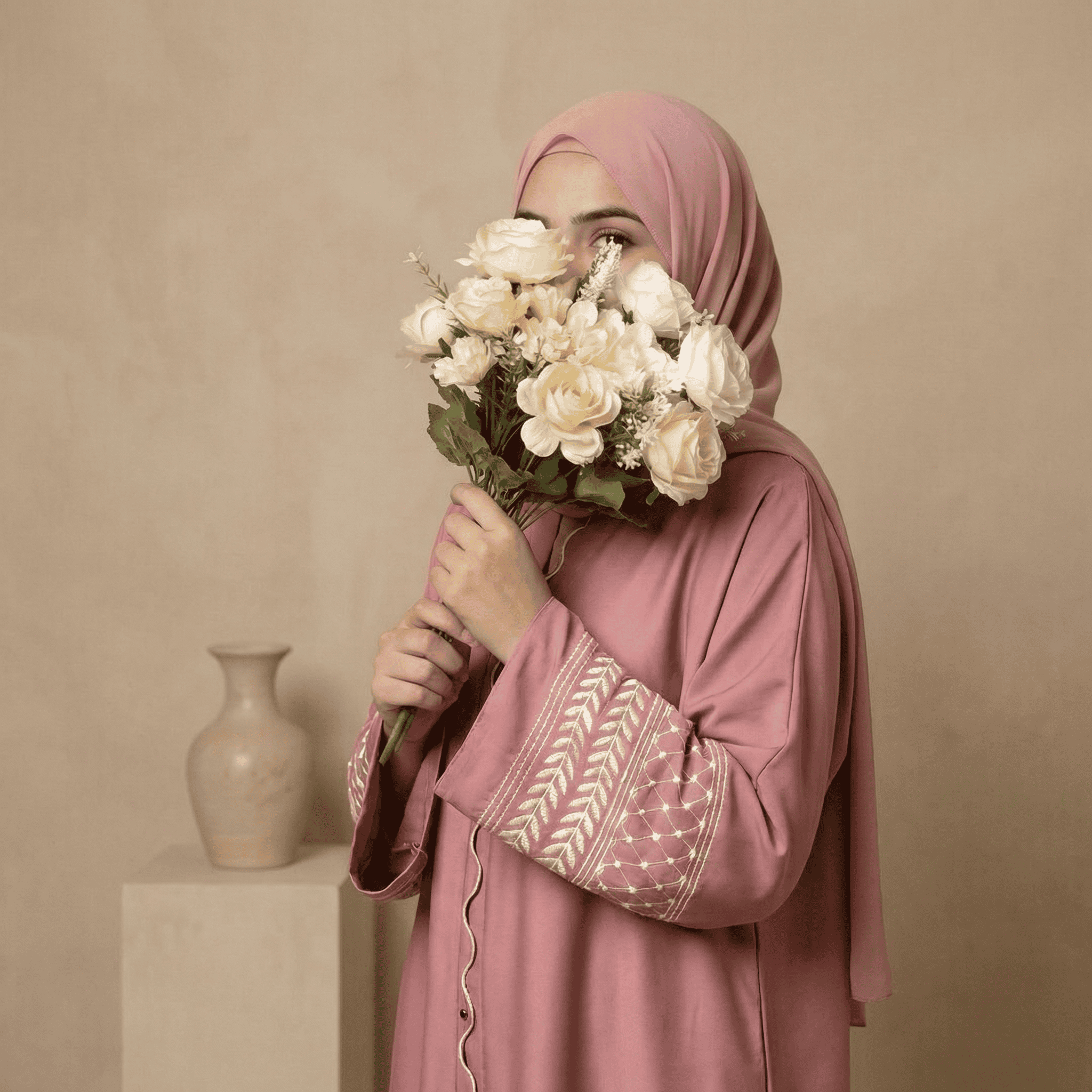Petal Grace Abaya