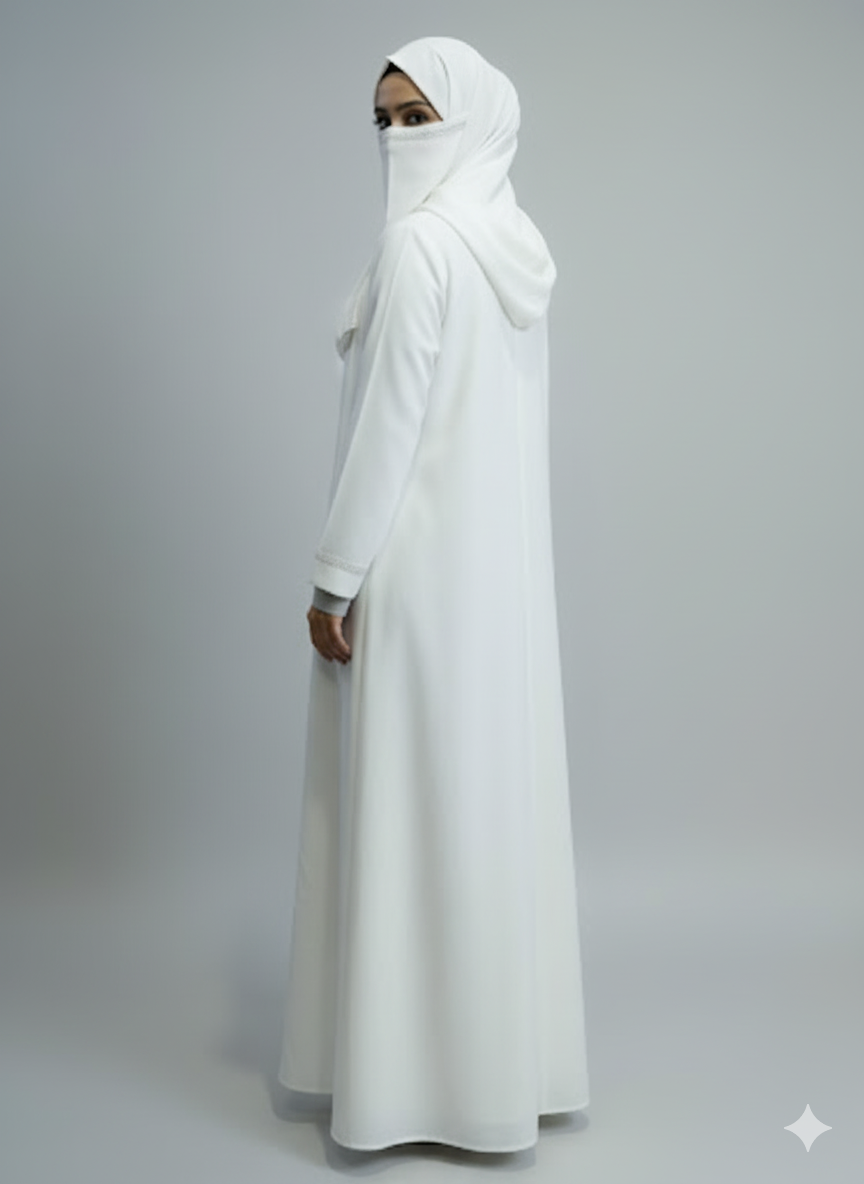 MoonBeam Abaya Set