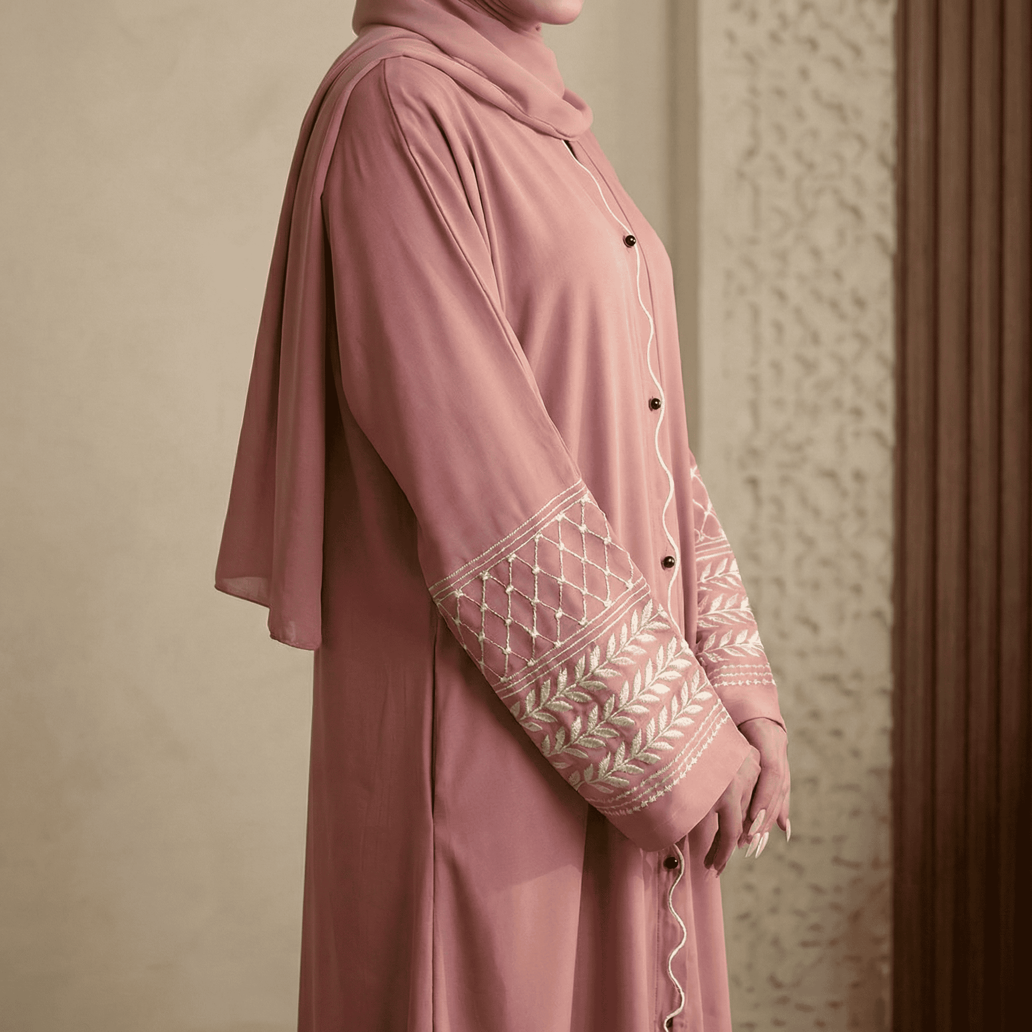 Petal Grace Abaya