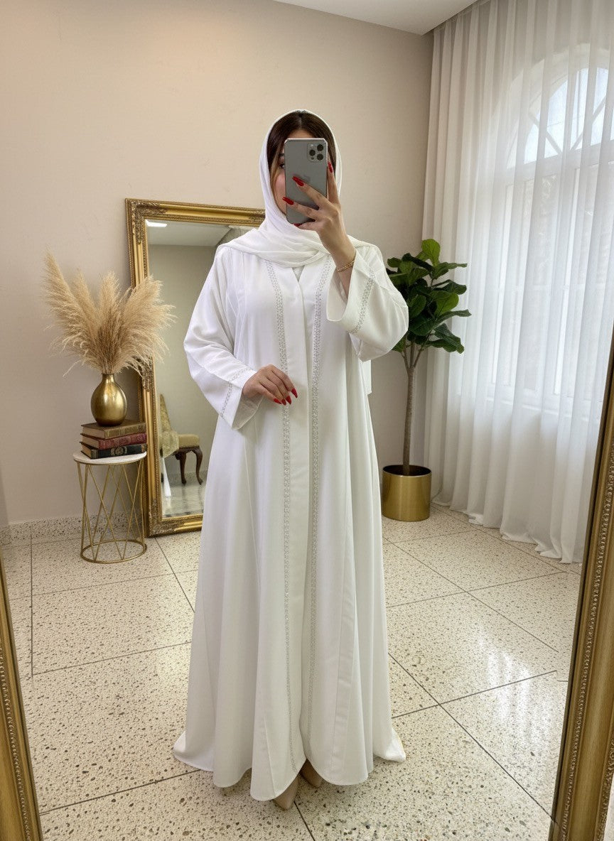 MoonBeam Abaya Set