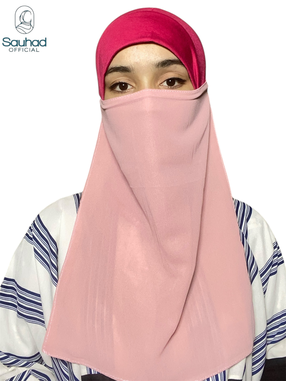 Premium Niqab ( Veli ) - Pink