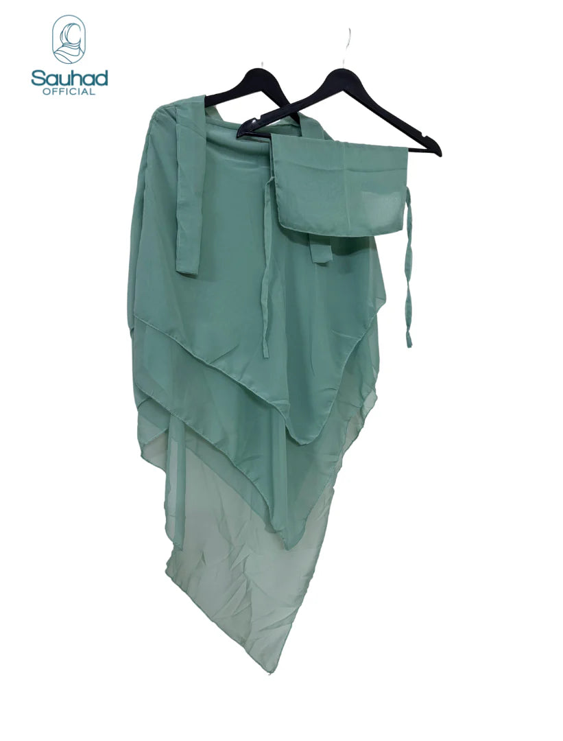 3-Layer Khimar Hijab